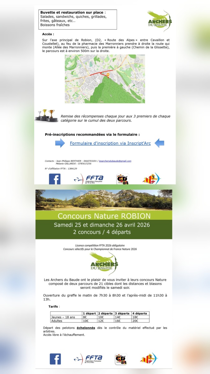 Concours nature 25/26 avril 2026