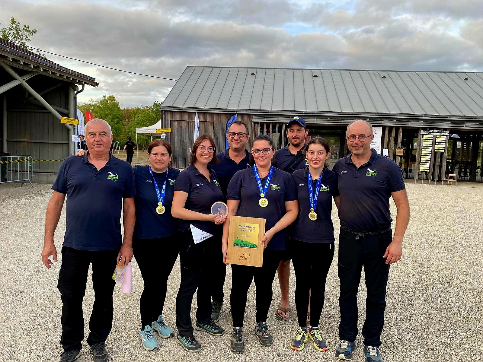 🏹 Championnat de France des équipes de clubs – Amilly 🇫🇷