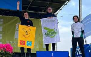 Mélanie Gallardo Championne de France Nature 2023 en arc Droit