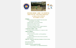 Concours jeunes-loisir- run Archerie Kids à Cavaillon