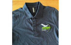 Nouveau Polo manches courtes, brodé cœur ET dos