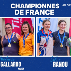 🏹 Championnat de France à Écouen : les Archers du Baude au rendez-vous !